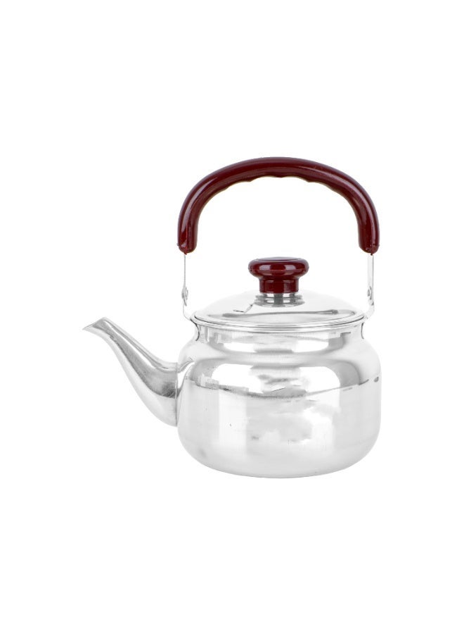 alghafa, Teapot, Stainless Steel, 1 Liter, Plastic Handle - Image 1